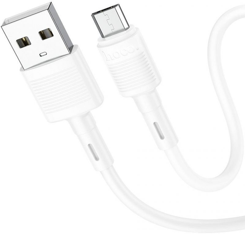 HOCO x83 USB Data Cable to Micro Victory 2.4A 1m White
