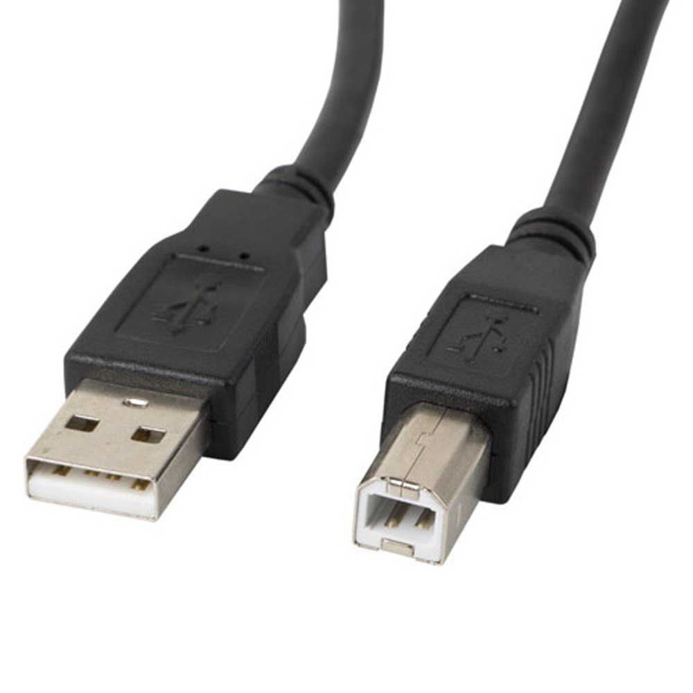 Lanberg 5m USB A to USB B Cable (Black)