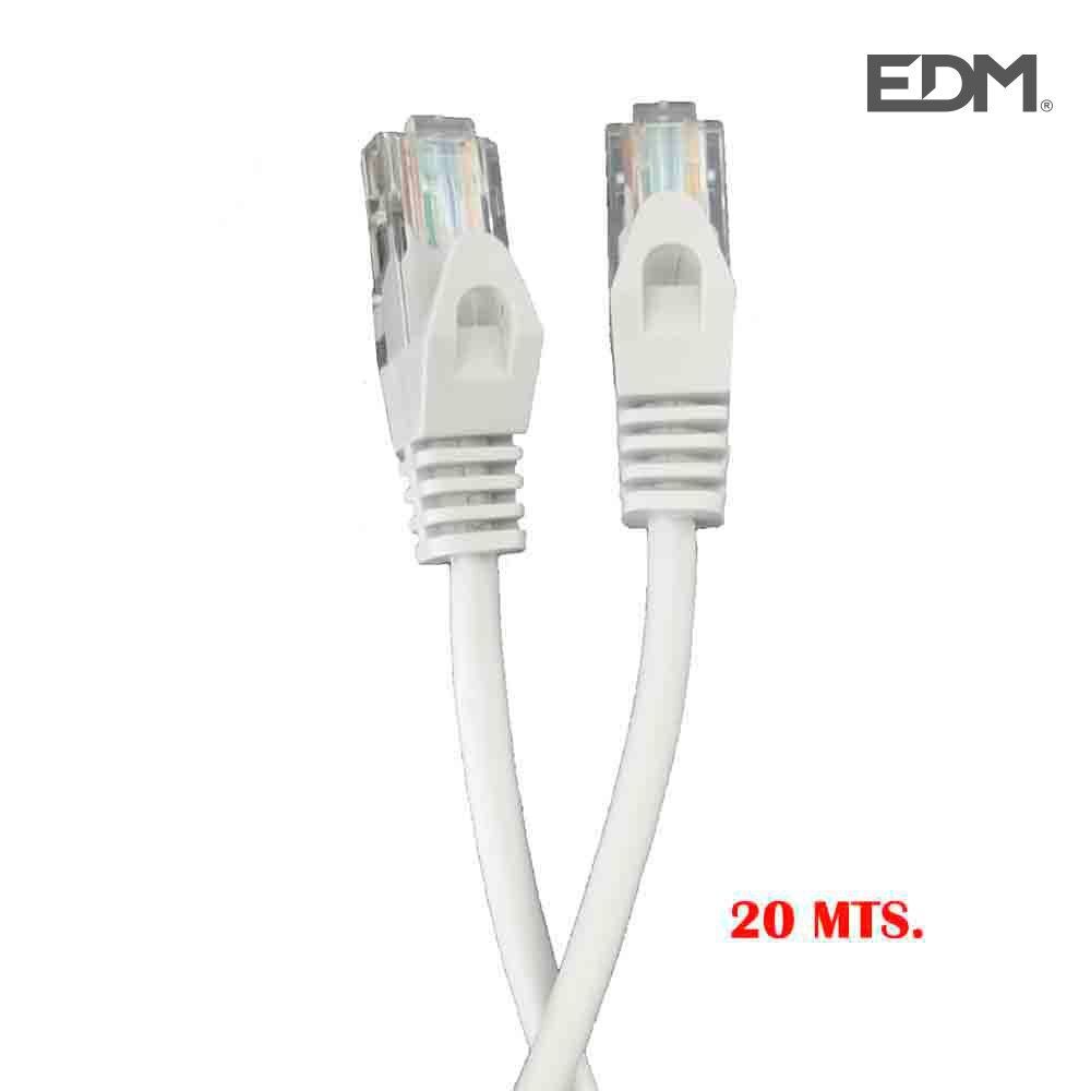 EDM UTP Cat 5e Cable, 20m