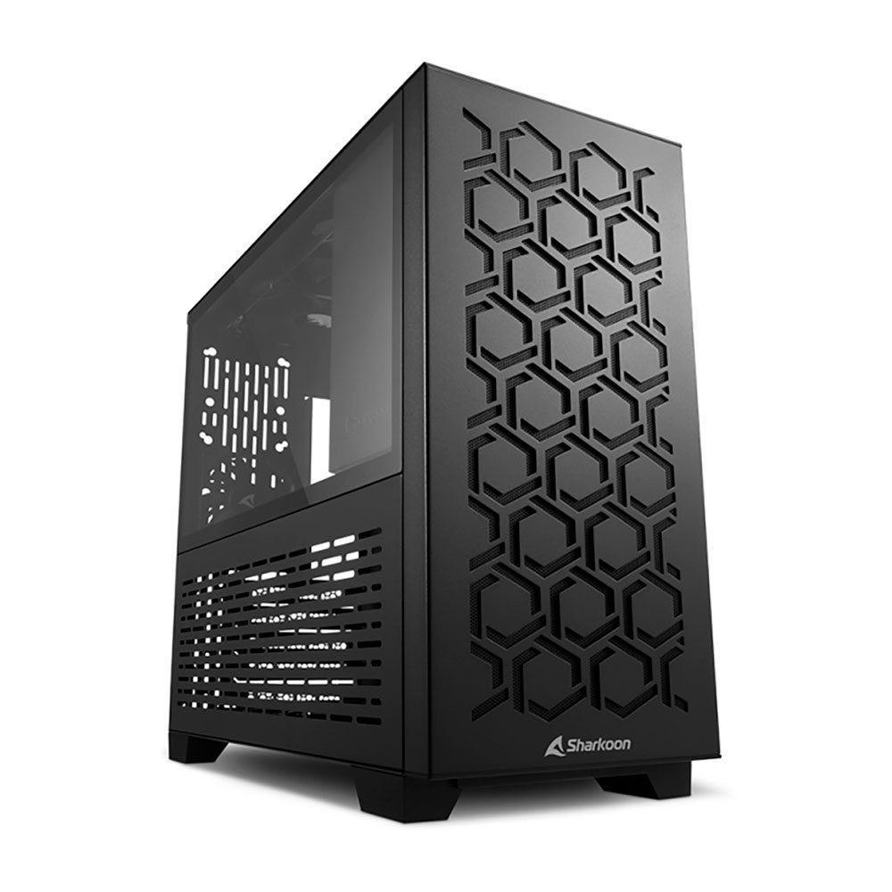 Sharkoon MS-Y1000 Mid Tower Case - Black
