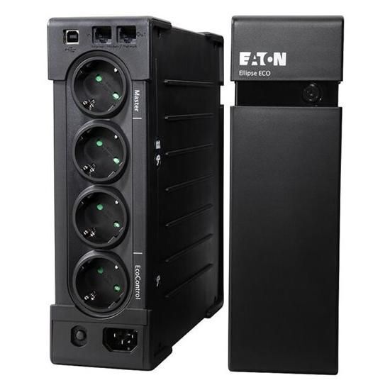 Eaton Ellipse ECO 1200 USB DIN UPS - 1200VA, 750W, 8x AC Output, 2U Rack Mount