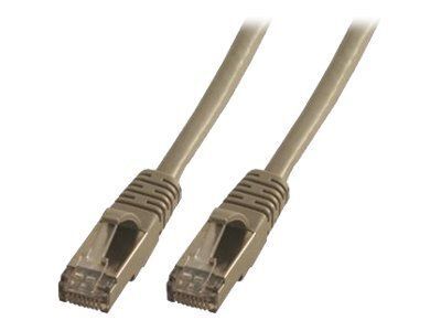 MCL Cat 6a Twisted Pair Cable - 50cm, Gray