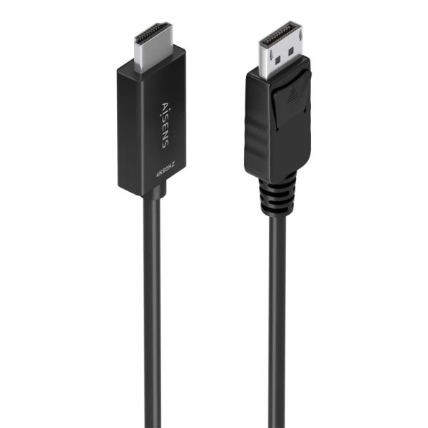 AISENS DisplayPort to HDMI Cable 2m 4K@60Hz