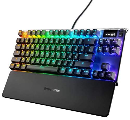 SteelSeries Apex 7 TKL RGB Mechanical Keyboard with Red Switches