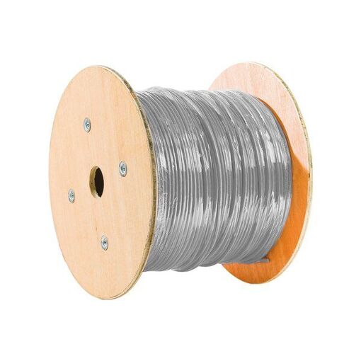 Câble Ekivalan CAT5e Solide, Gris, 500m