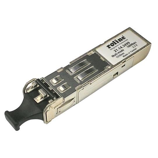 Roline SFP 100Base-FX Multimode Fiber Optic Transceiver, 2km