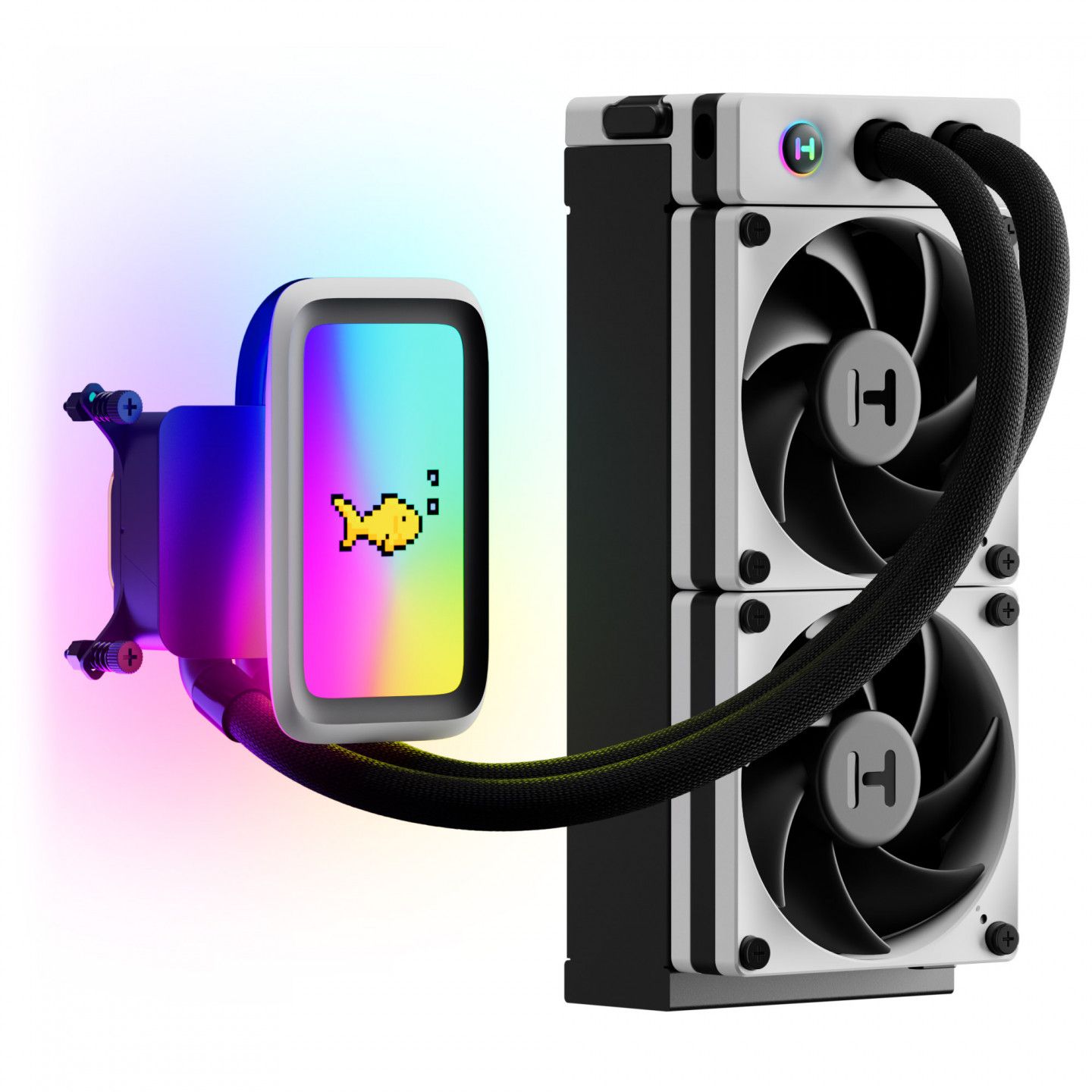 Hyte Q60 240mm (Black/White)