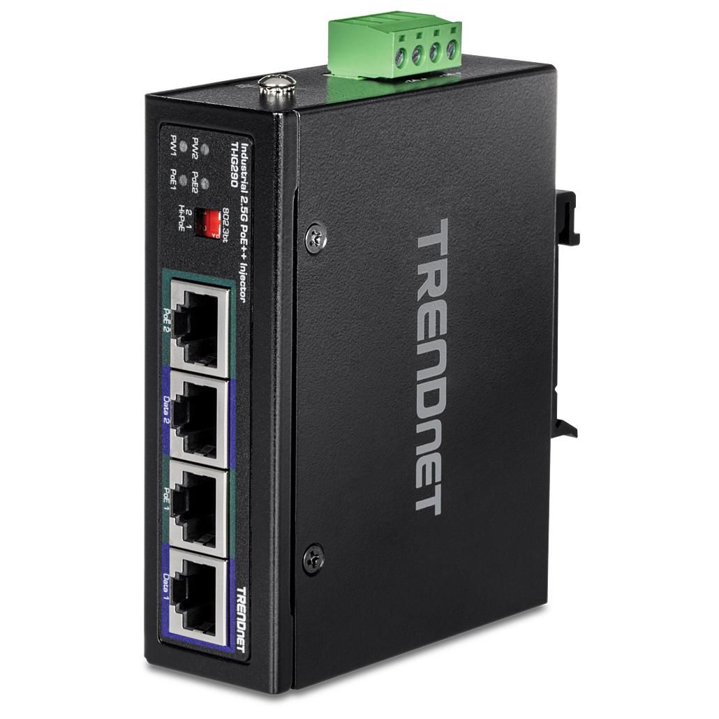 Trendnet TI-IG290 2.5 Gigabit PoE Injector and Adapter