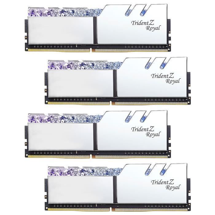 Memoria RAM G.Skill Trident Z ROYAL - 64GB - DDR4 3600MHz F4-3600C16Q-64GTRSC