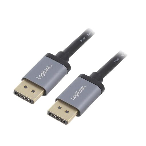 Câble de connexion ADNAuto DisplayPort 4K (5 m, Noir)