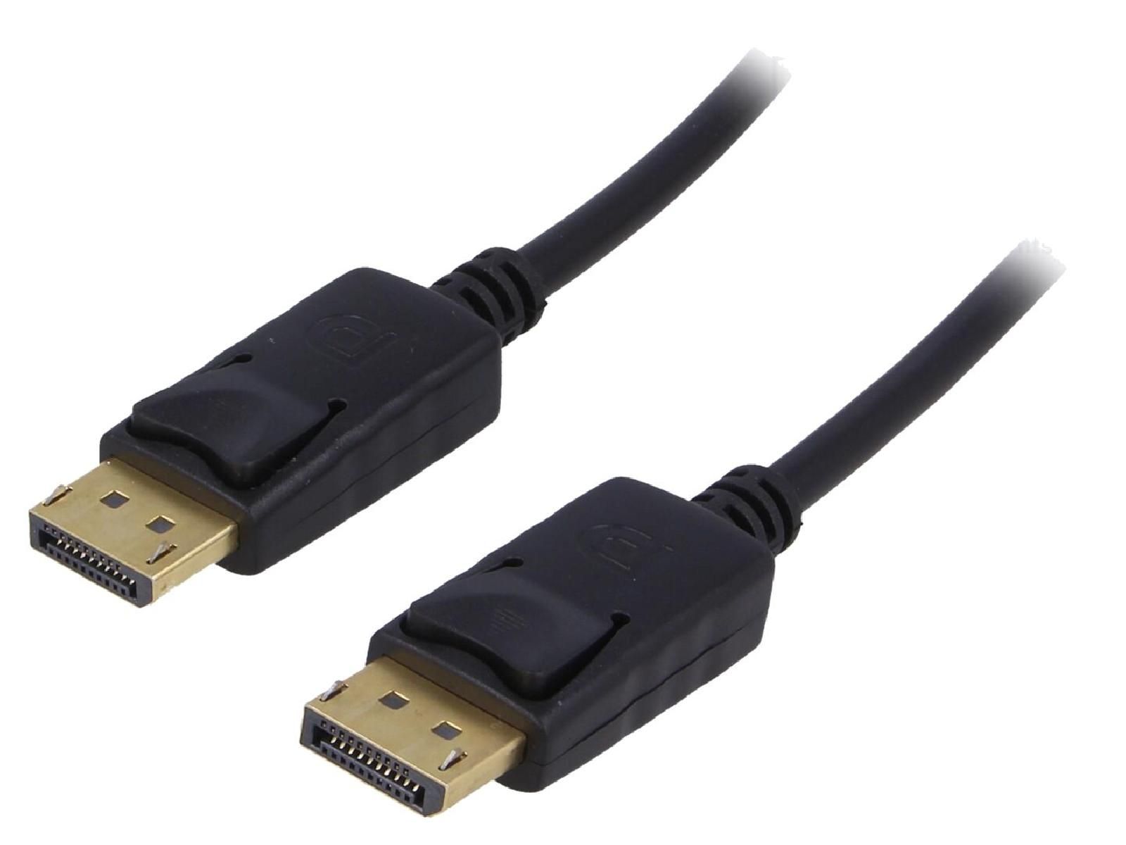 ADNAuto DisplayPort 1.2 Cable, 1.8m, Black