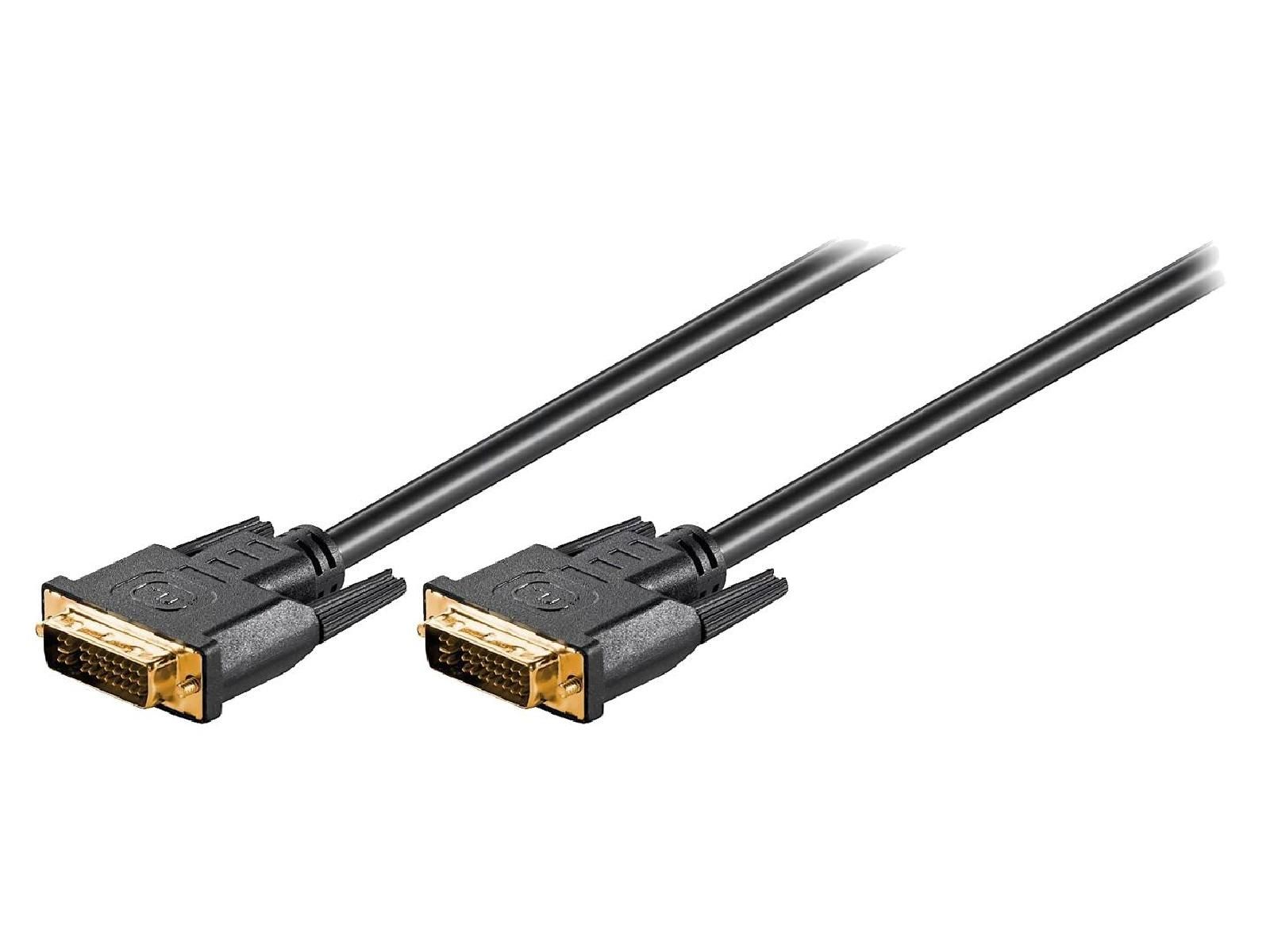 ADNAuto DVI-I Dual-Sided Cable, 2m, Black