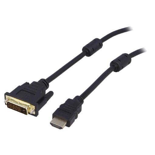 Cable ADNAuto HDMI 1.4 a DVI-D, 3 m Negro