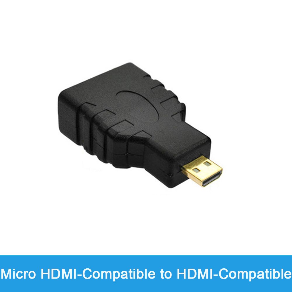 Nipseyteko Micro HDMI Adapter - 90 Degree Right Angle Male to Female, 4K HD Connector, Mini/Micro Compatible Extender