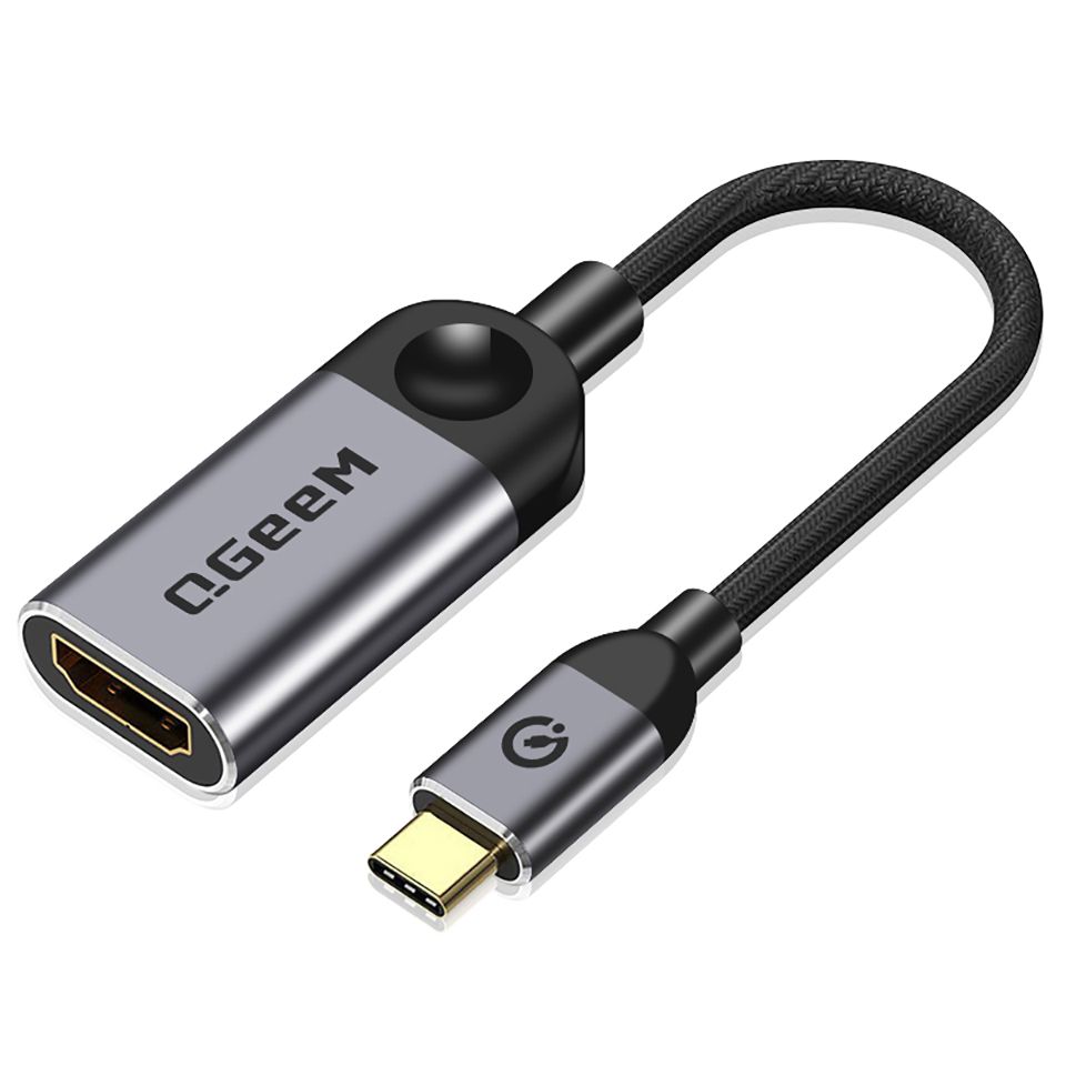 Nipseyteko QGeeM 0.5m USB-C to HDMI 4K Adapter