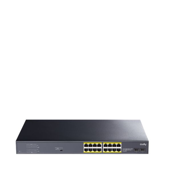 Cudy GS1020PS2 Gigabit Ethernet Switch (10/100/1000) with PoE, Black