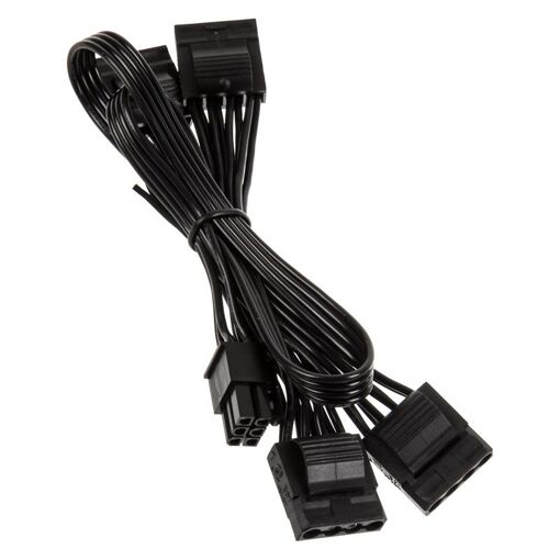 Kolink Modular Power Cable for Continuum Power Supplies 4x Molex - Black