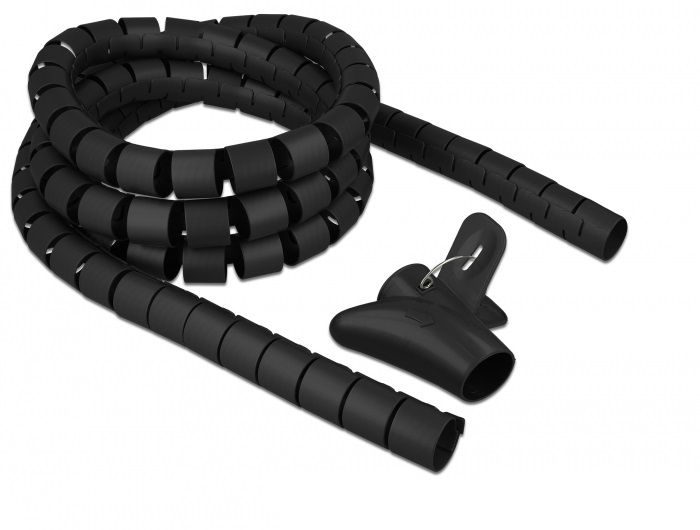 Protector de cables Delock - Negro