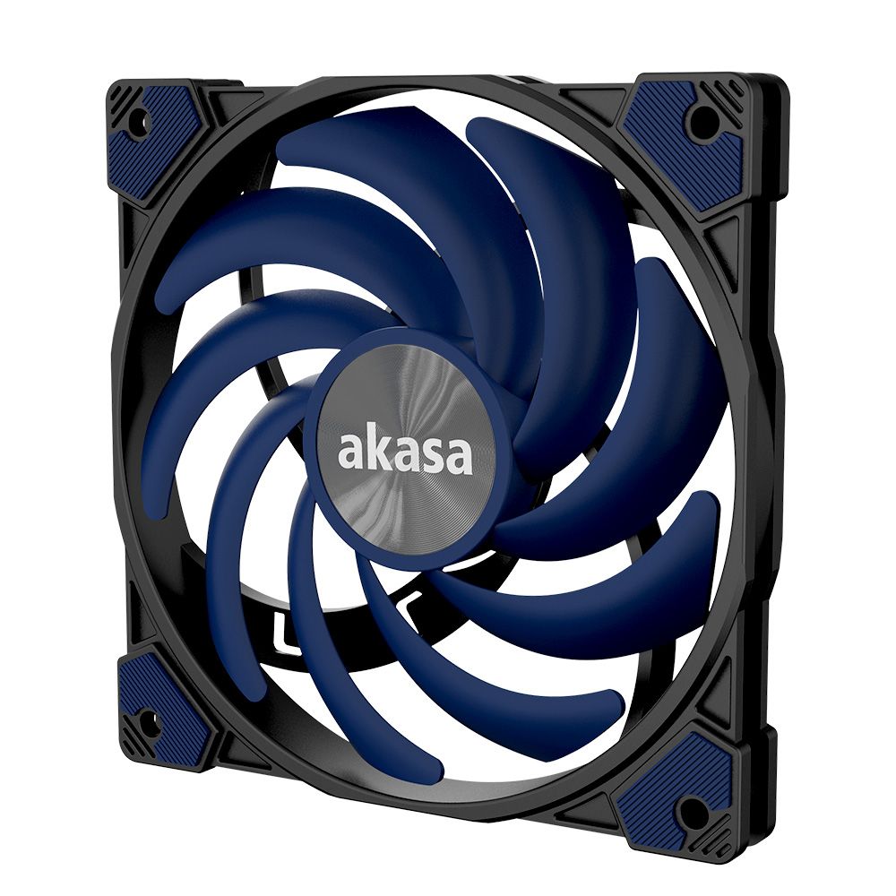 Akasa Alucia XS Slim Fan, 120mm - Blue