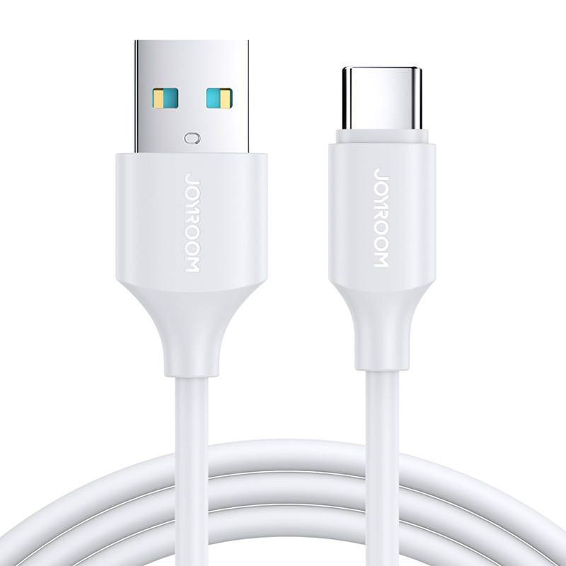 Joyroom 2m USB-A to Type-C Cable, 3A, White (S-UC027A9)