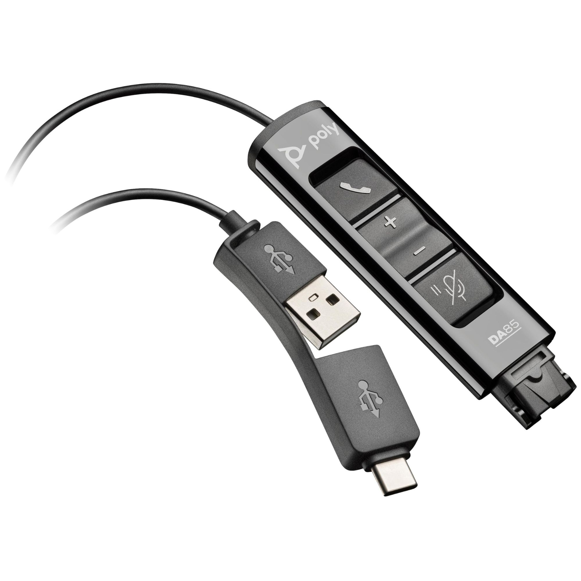 Cable HP Poly USB-A a USB-C (1,5 metros)