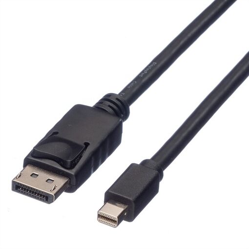 Câble Roline DisplayPort 1,5 m Mini DisplayPort Noir