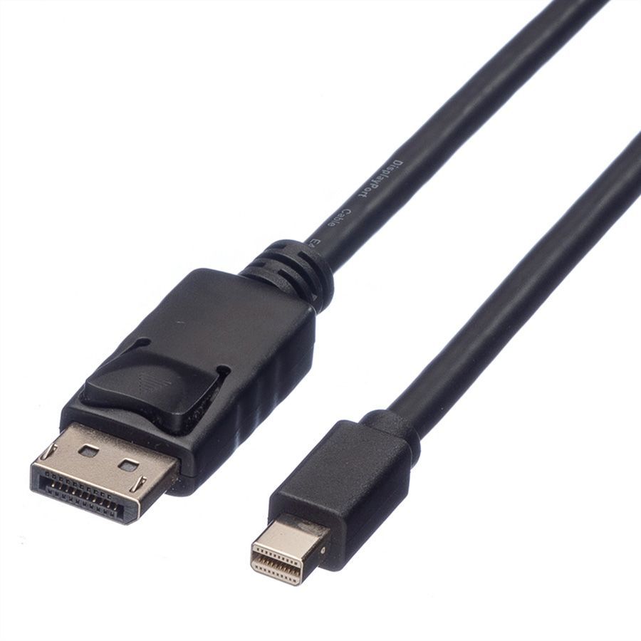 Roline DisplayPort Cable 1.5m Mini DisplayPort Black