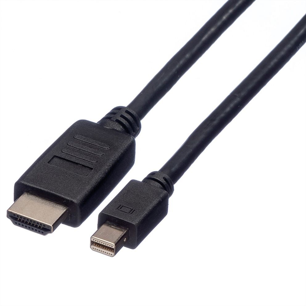 Roline DisplayPort Cable 1.5m Mini DisplayPort Black