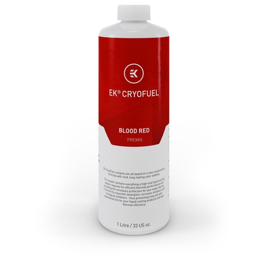 EK Water Blocks Liquid Cooling Kit, Red/Transparent