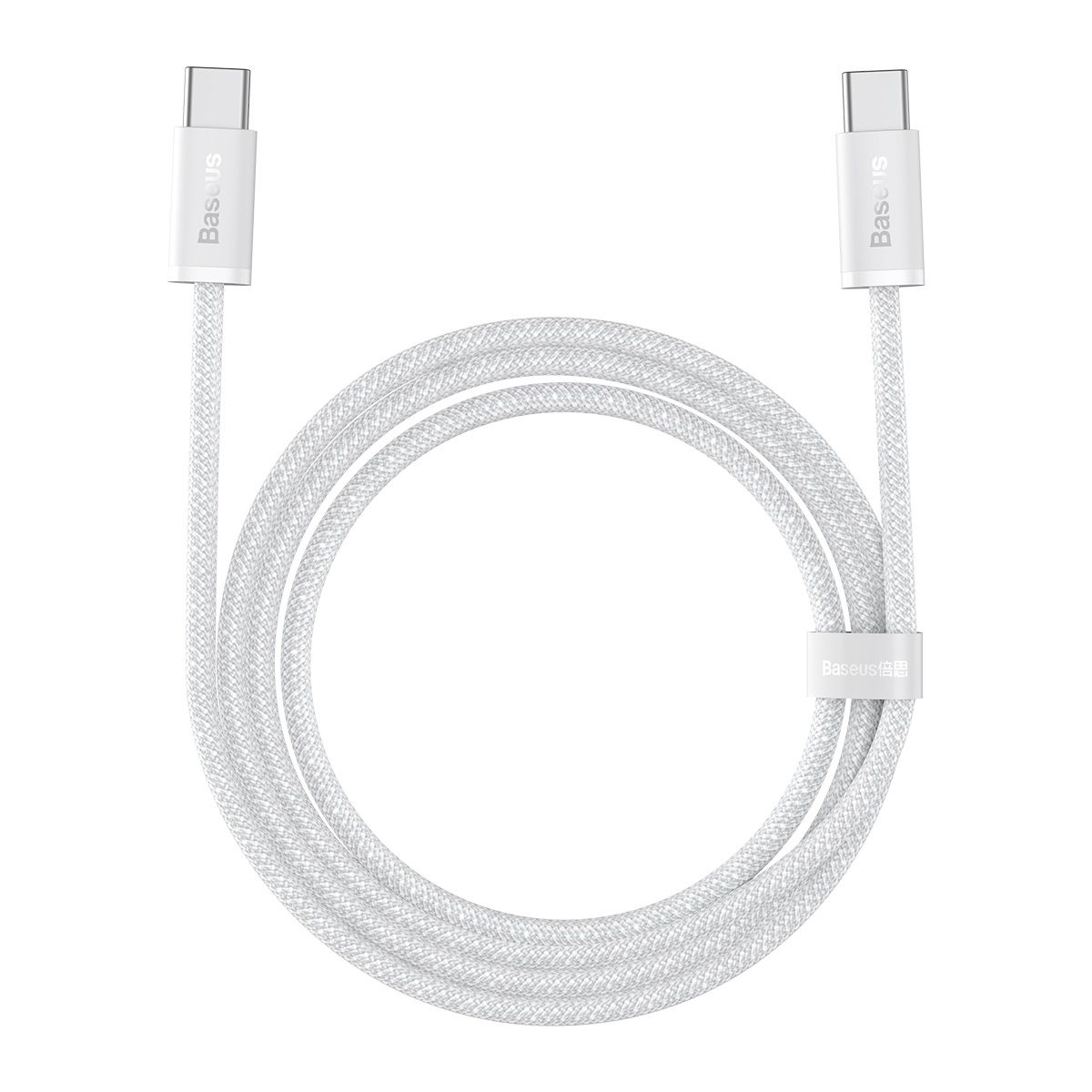 Baseus USB-C to USB-C Cable, 100W, 2m (White)
