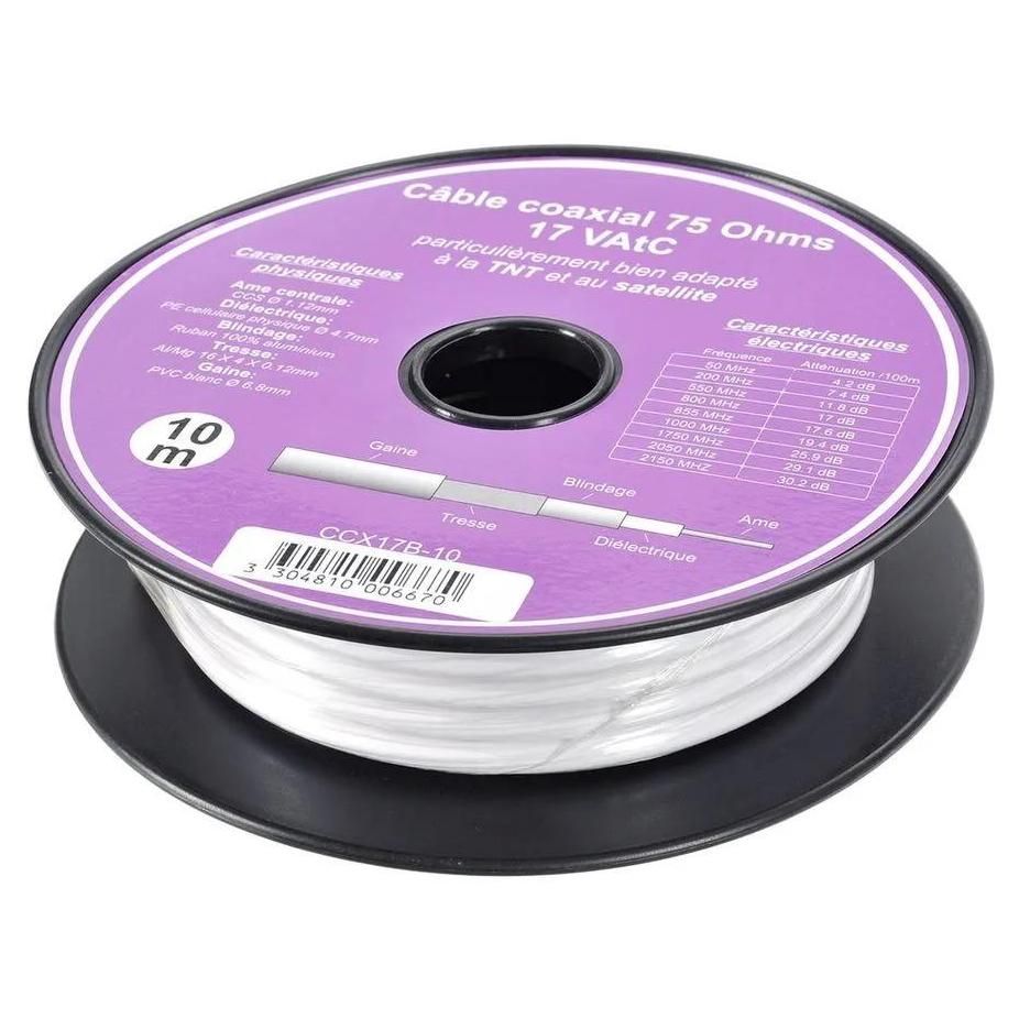 Lineaire Bulk Antenna Cable - 10m