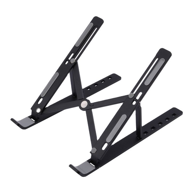 Adjustable and Foldable Laptop Stand, Black