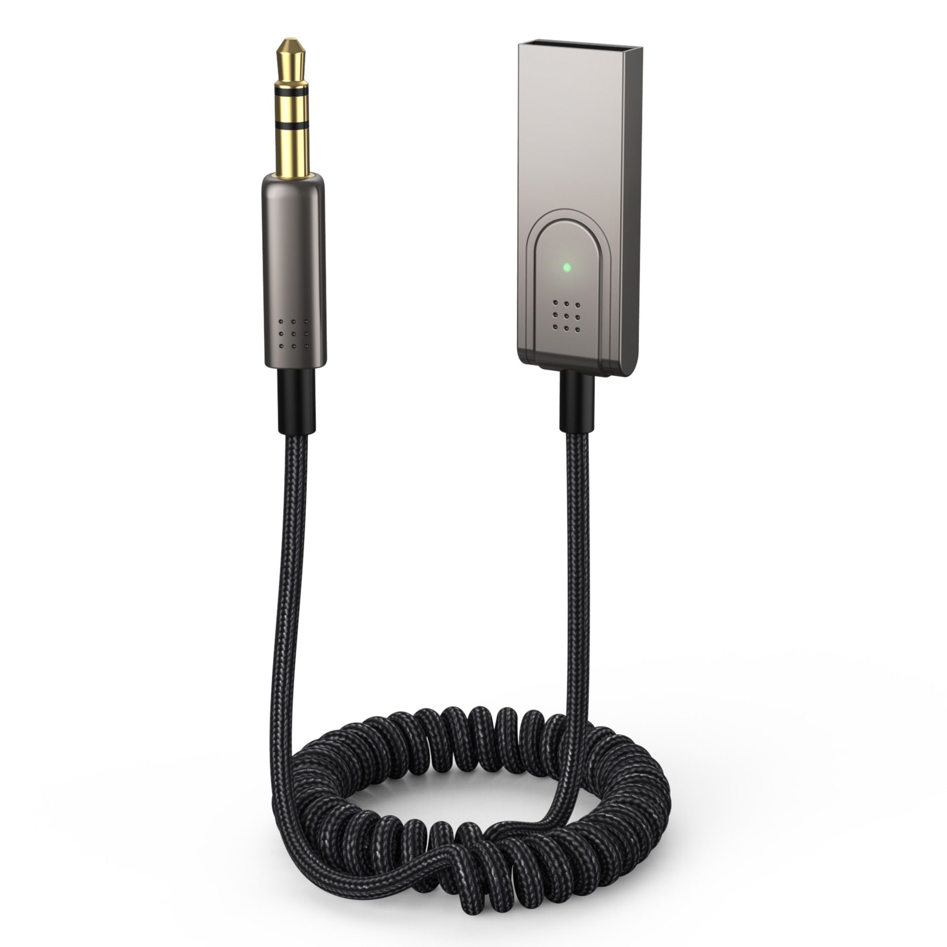 INF Bluetooth Aux Cable for Car - Gray