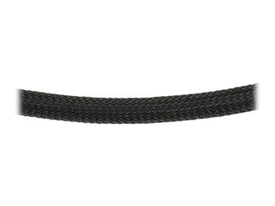 Câble audio numérique MCL - 1m, fibre optique, connecteurs TOSLINK mâles croisés - Noir