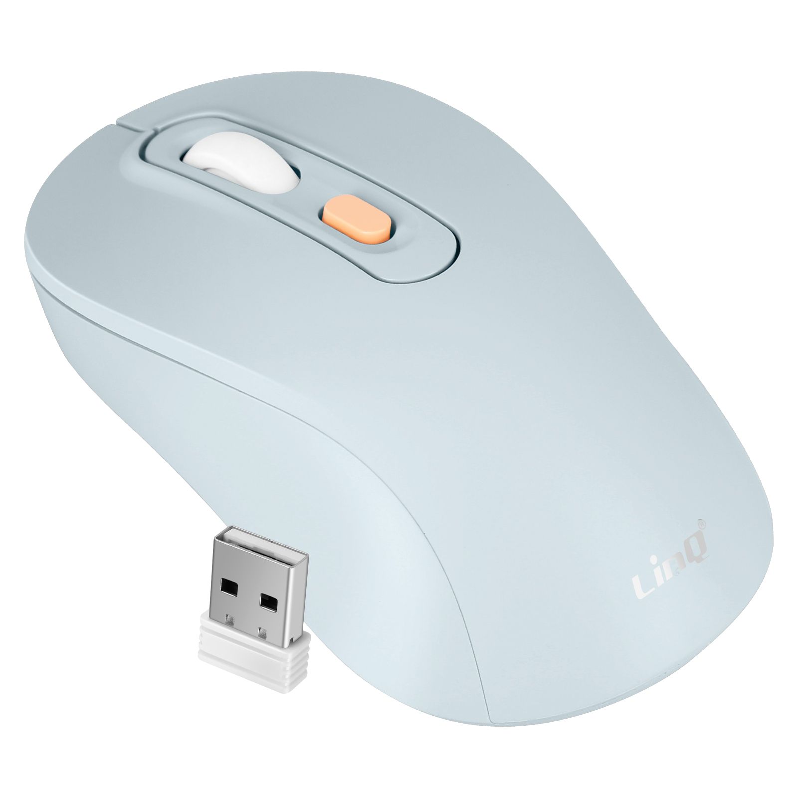 LinQ Wireless Mouse with Bluetooth & WiFi 2.4GHz