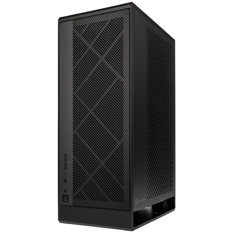 Silverstone Alta G1m Micro-ATX Case - Black