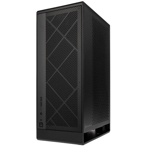 Caja Silverstone Alta G1m Micro-ATX - Negro