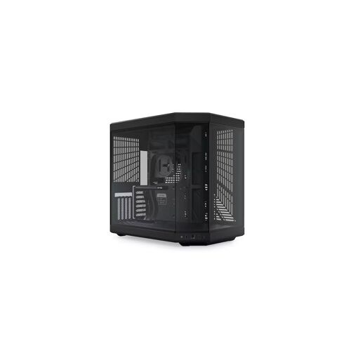 Caja de PC Hyte Y70 Torre Media con Paneles de Vidrio - Negro