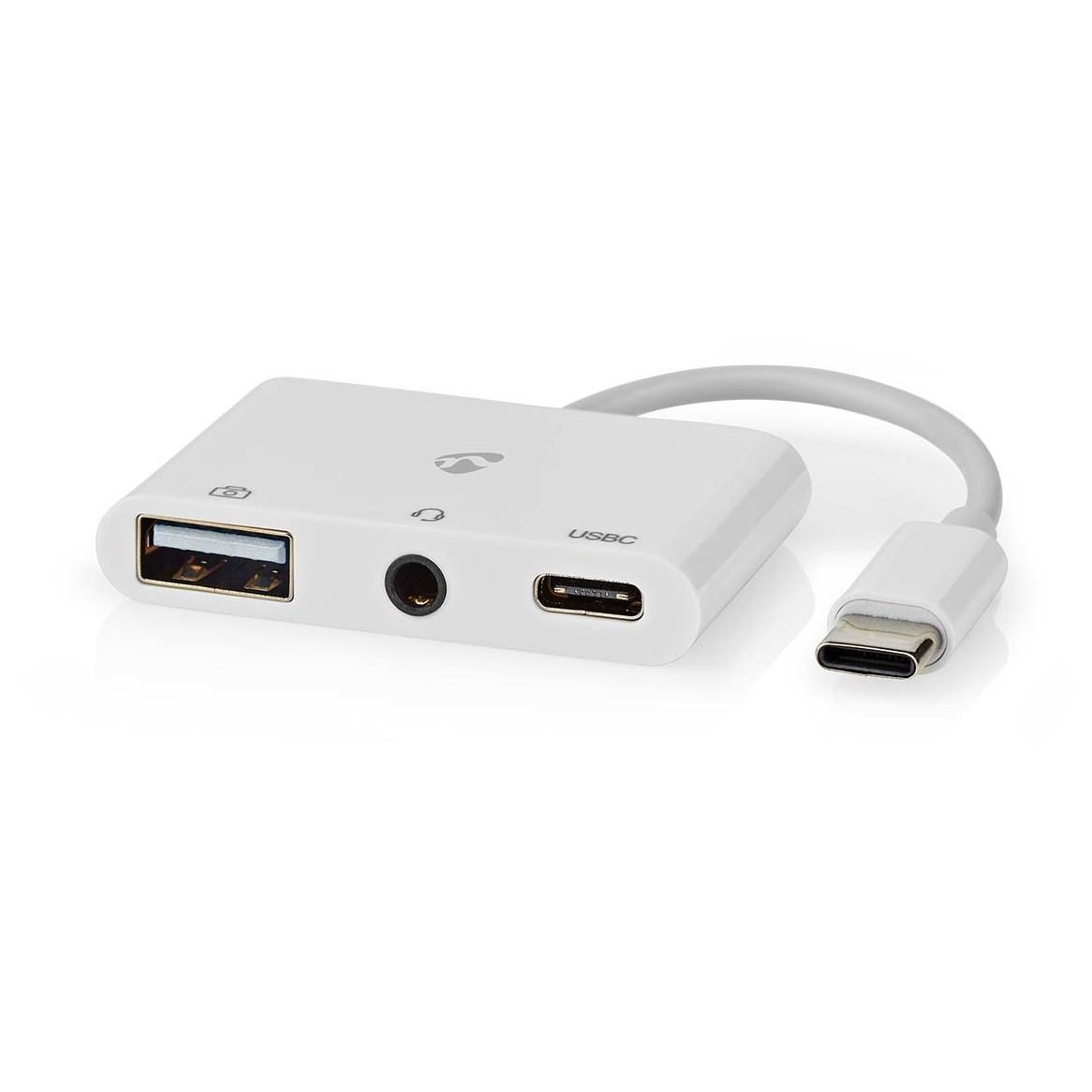Nedis Charging Station with USB 2.0 Type-C - White