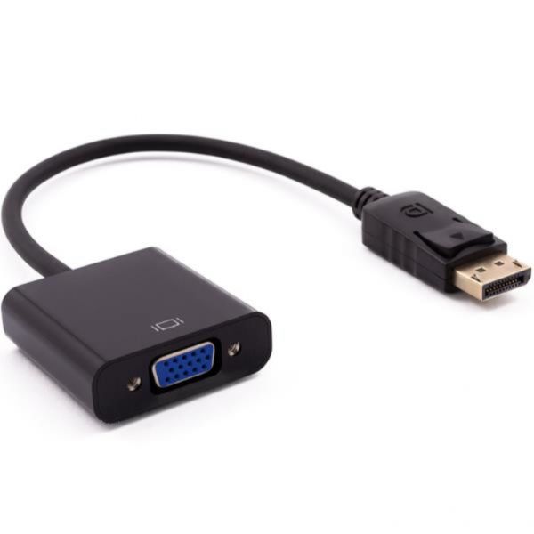Nilox DisplayPort to VGA Adapter - 0.15m Black