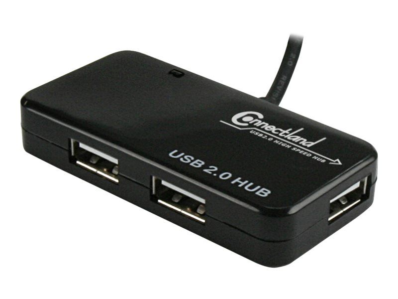 Connectland 4-Port USB 2.0 Hub