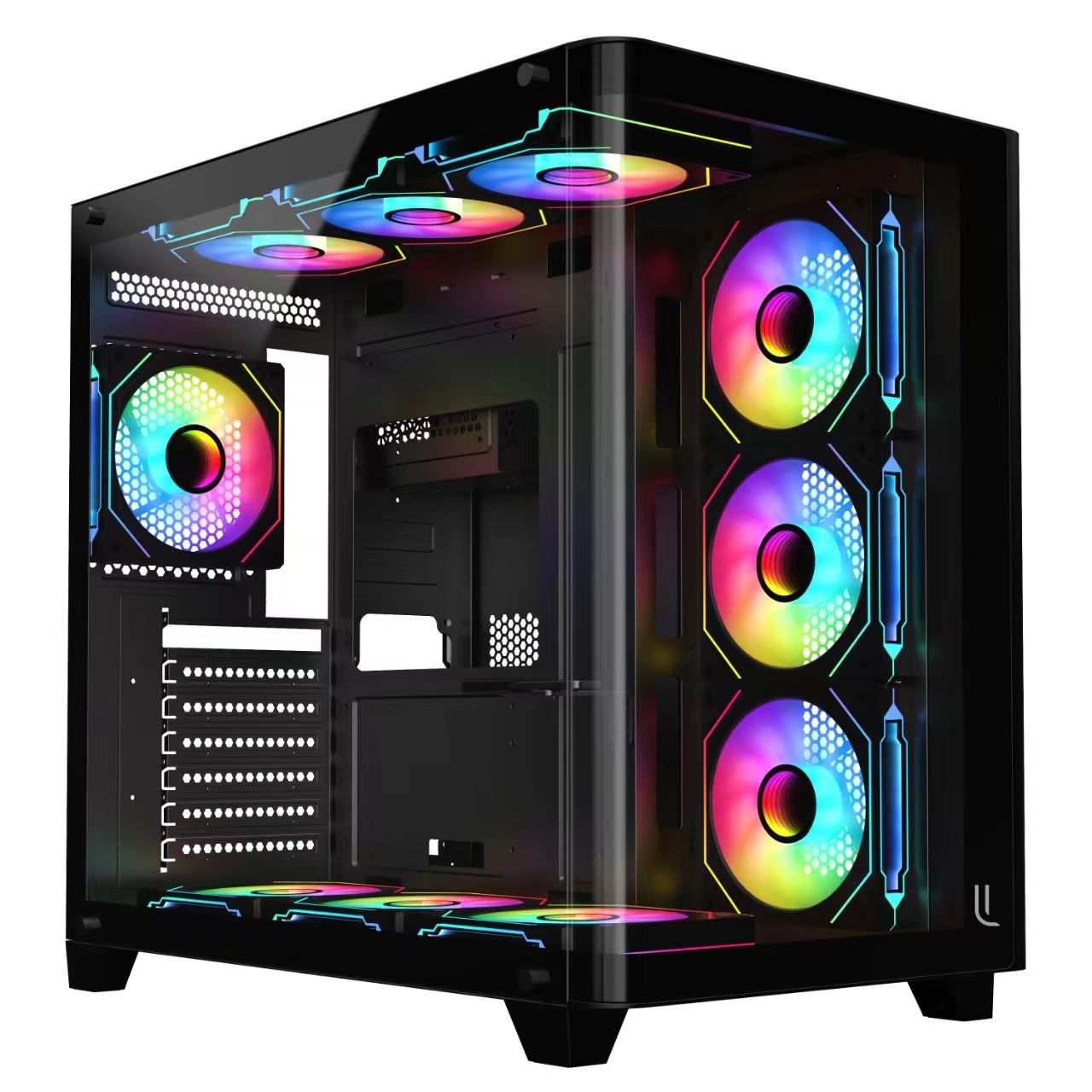 Lusoris Nova SR-83 Black Computer Case
