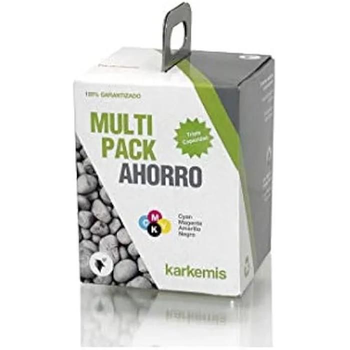 KARKEMIS Recycled Ink Cartridges Multipack (4) for Epson T1291/T1292/T1293/T1294 (T1295) REM