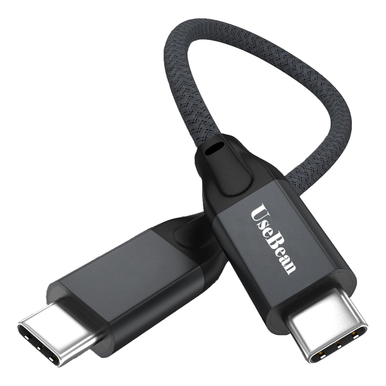 Cable USB-C a USB-C 100W, 0,2M, 3.2 Gen 2x2 20Gbps Tipo-C PD de carga rápida