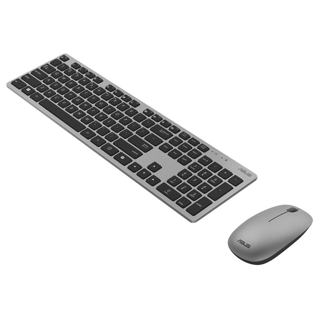 ASUS W5000 Wireless Keyboard and Mouse Set - Grey