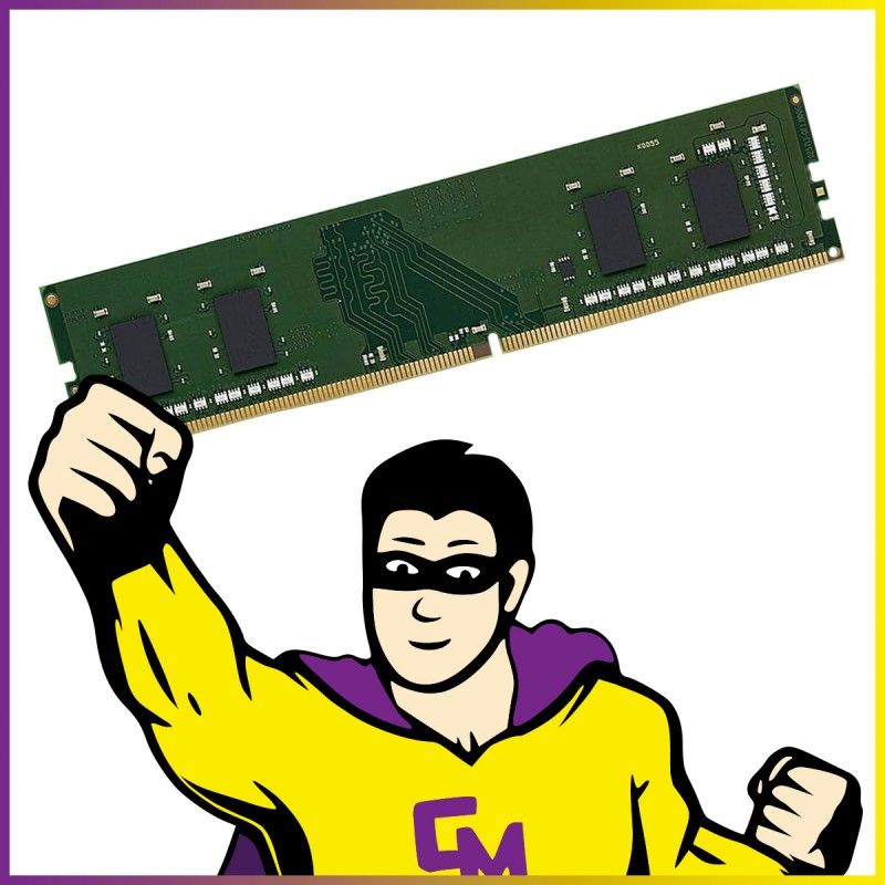 Kingston 4GB DDR4 RAM (KCP426NS6/4) - PC4-21333, 2666MHz, CL19