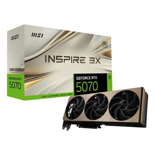 Carte graphique MSI GeForce RTX 5070 12 Go OC