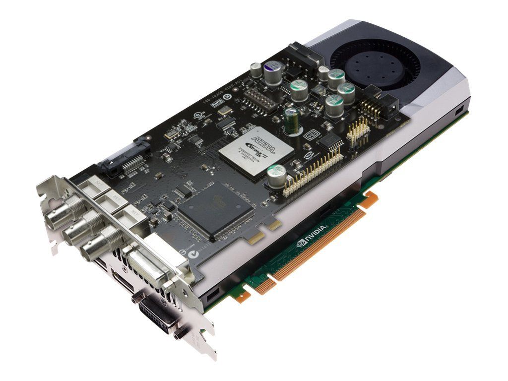 NVIDIA Quadro 6000 SDI by PNY - Graphics Card - Quadro 6000 - 6GB GDDR5 - PCIe 2.0 x16 - DVI, 2x DisplayPort