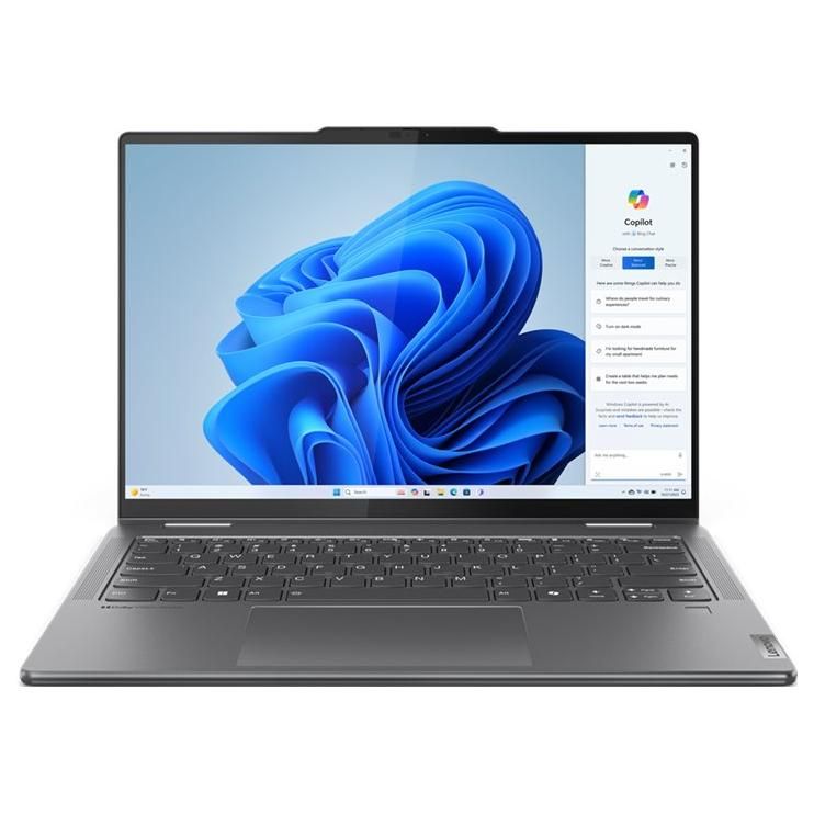 Lenovo Yoga 7 2-en-1 - Écran tactile 14'' OLED, Résolution QHD, Intel Core i7-155H, 32 Go de RAM, 1 To SSD