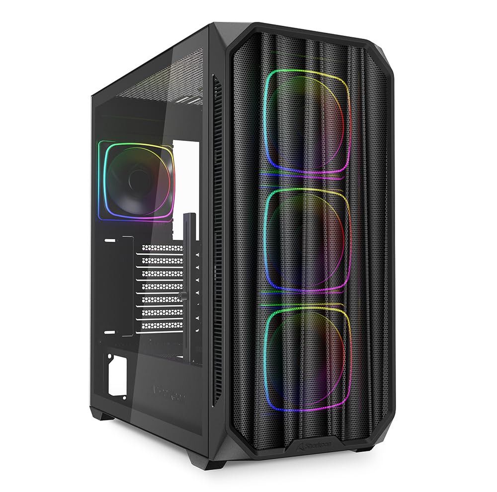 Sharkoon AK5M RGB Midi Tower Black